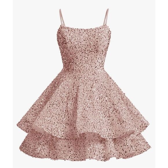 Sequin Embellished Dress - Picture 3 of 10